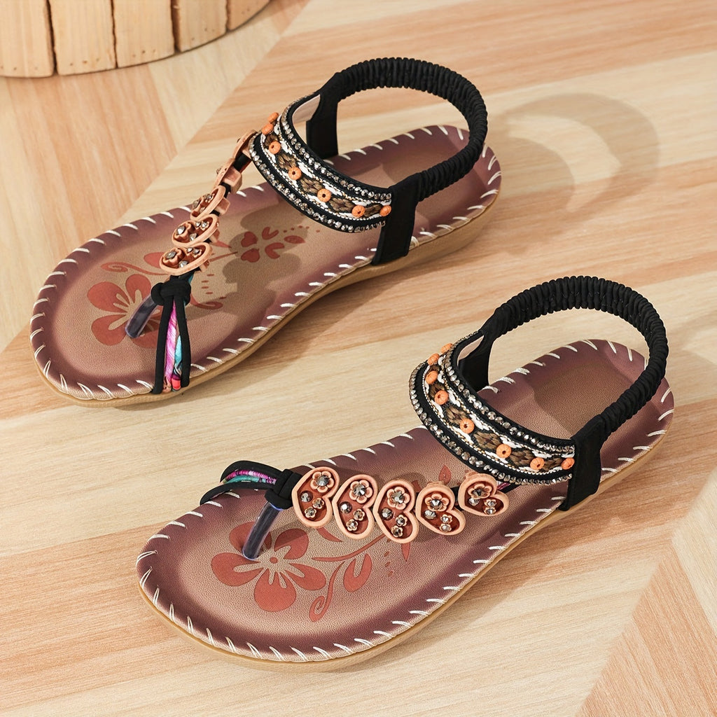 Noemi | Verzierte Komfort Sandalen