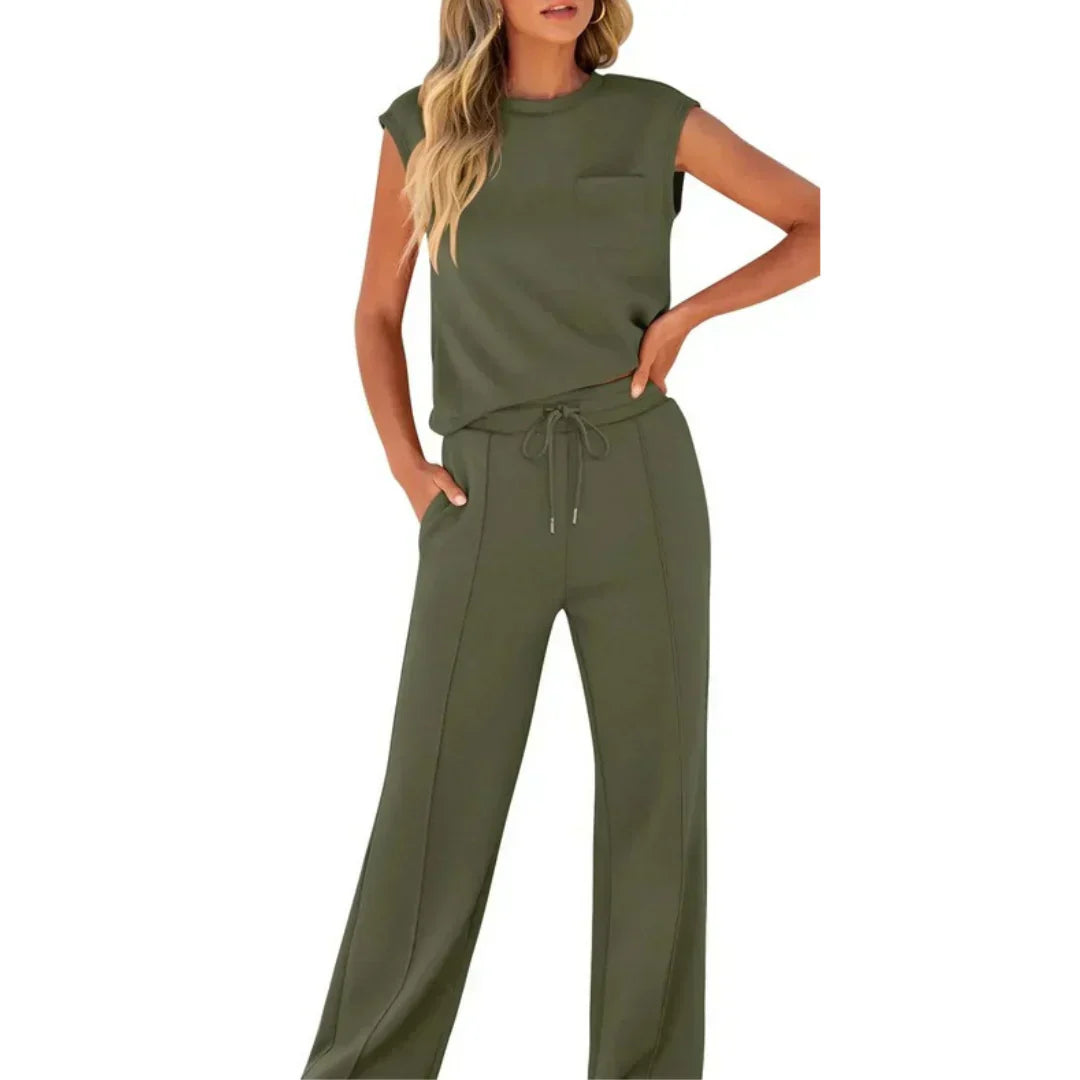 Senara - Lässiges Sommer Soft Lounge Co-Ord
