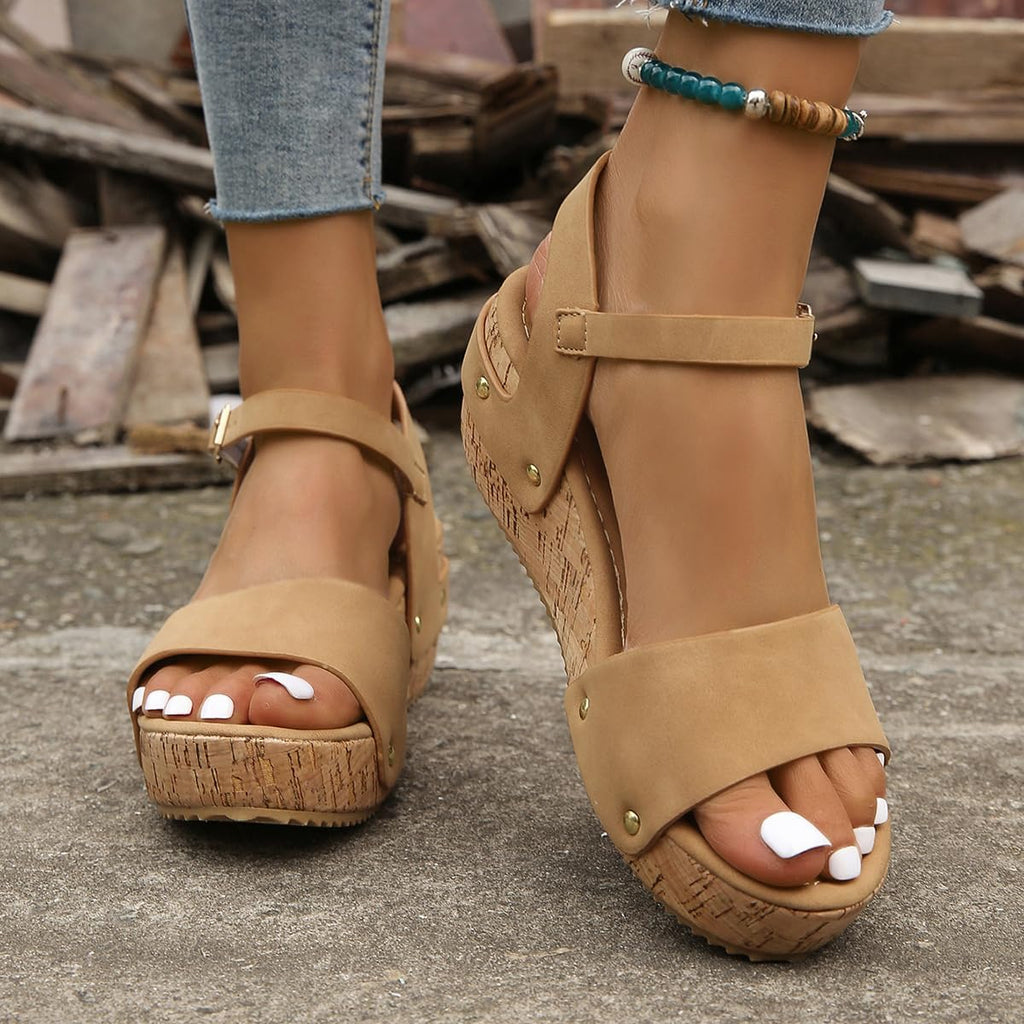 Daniela – Elegante Keilsandalen