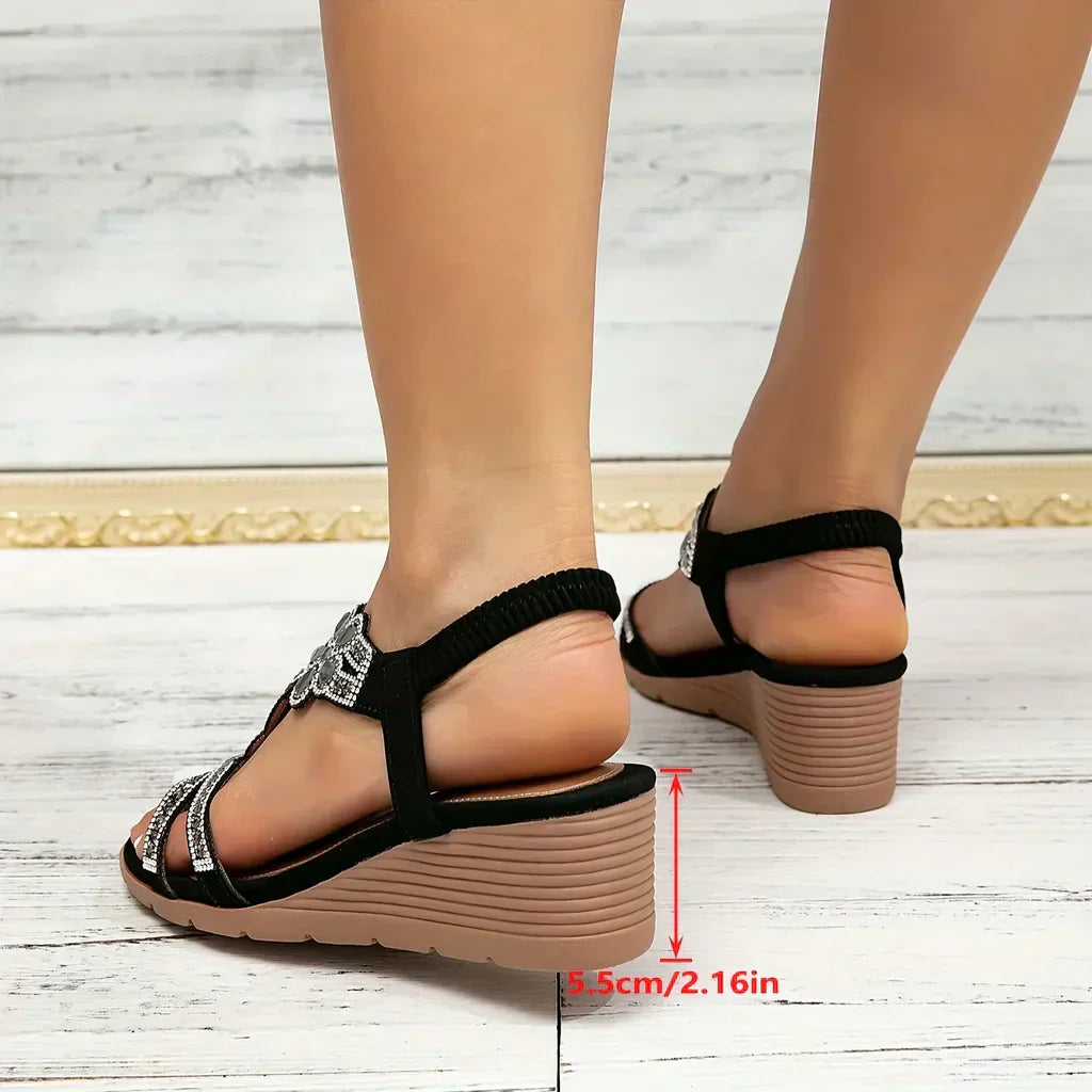Tamara | Luxe Wedge Sandalen