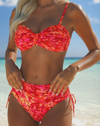 Audrey | Bikini-Träger mit abstraktem Muster