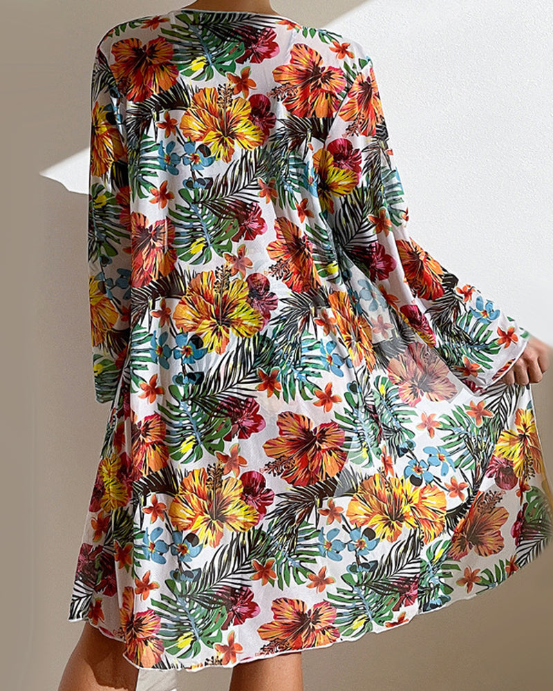 Glenda - Bikini mit Blumenrock