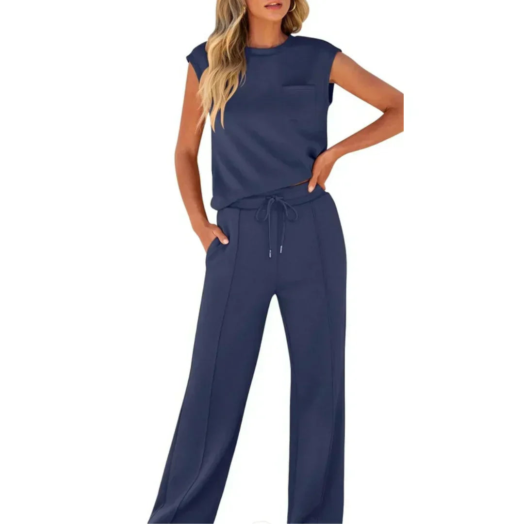 Senara - Lässiges Sommer Soft Lounge Co-Ord