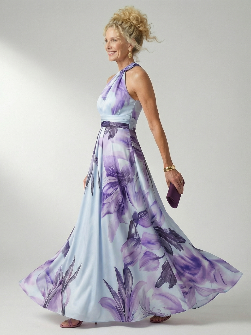 Amiel | Leichtes Floral-Maxi-Kleid