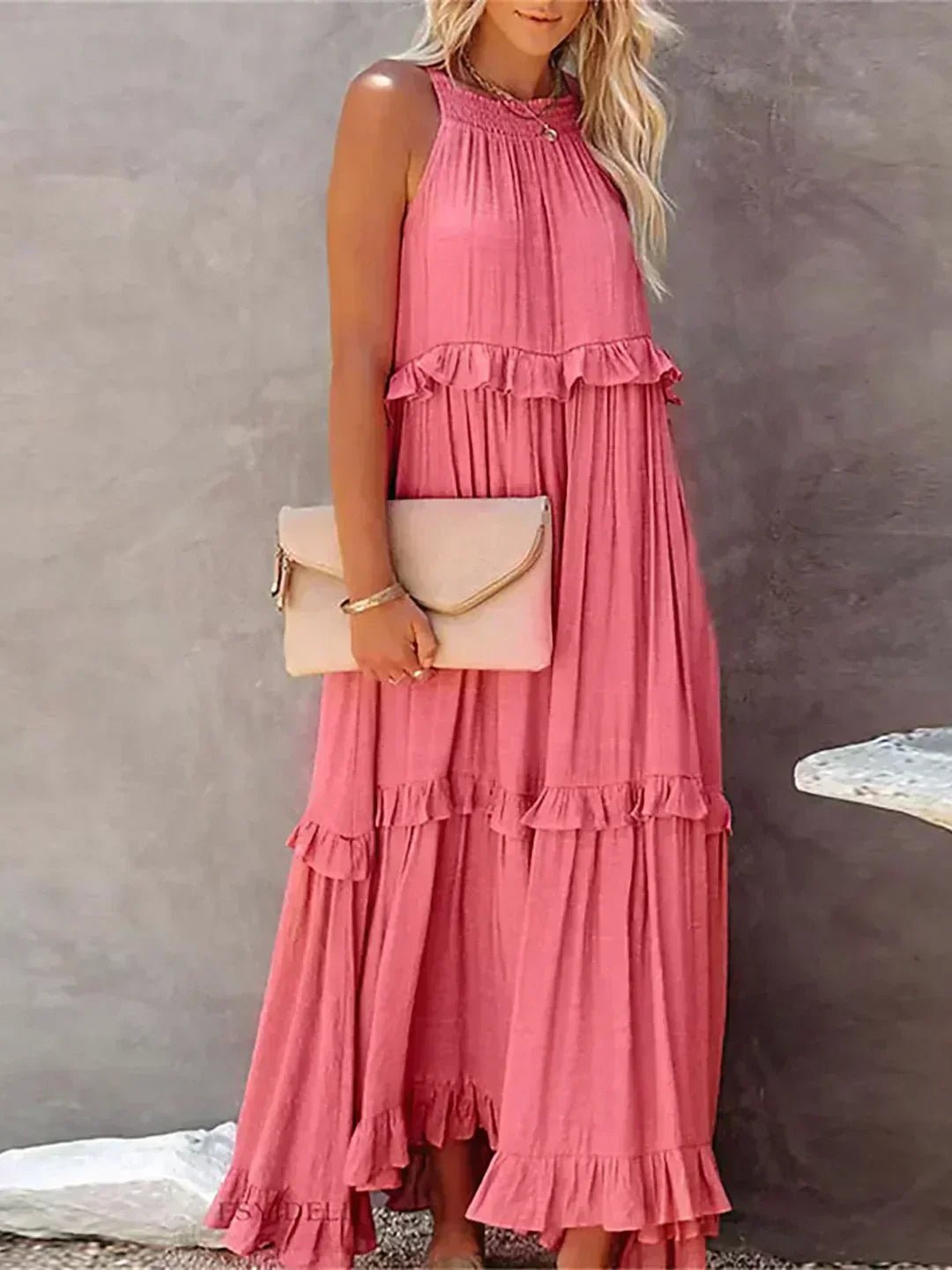 Dylilah | Kleid mit Rüschensaum