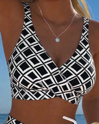 Marlene™ | Zweiteiliger Bikini mit elegantem Diamantmuster
