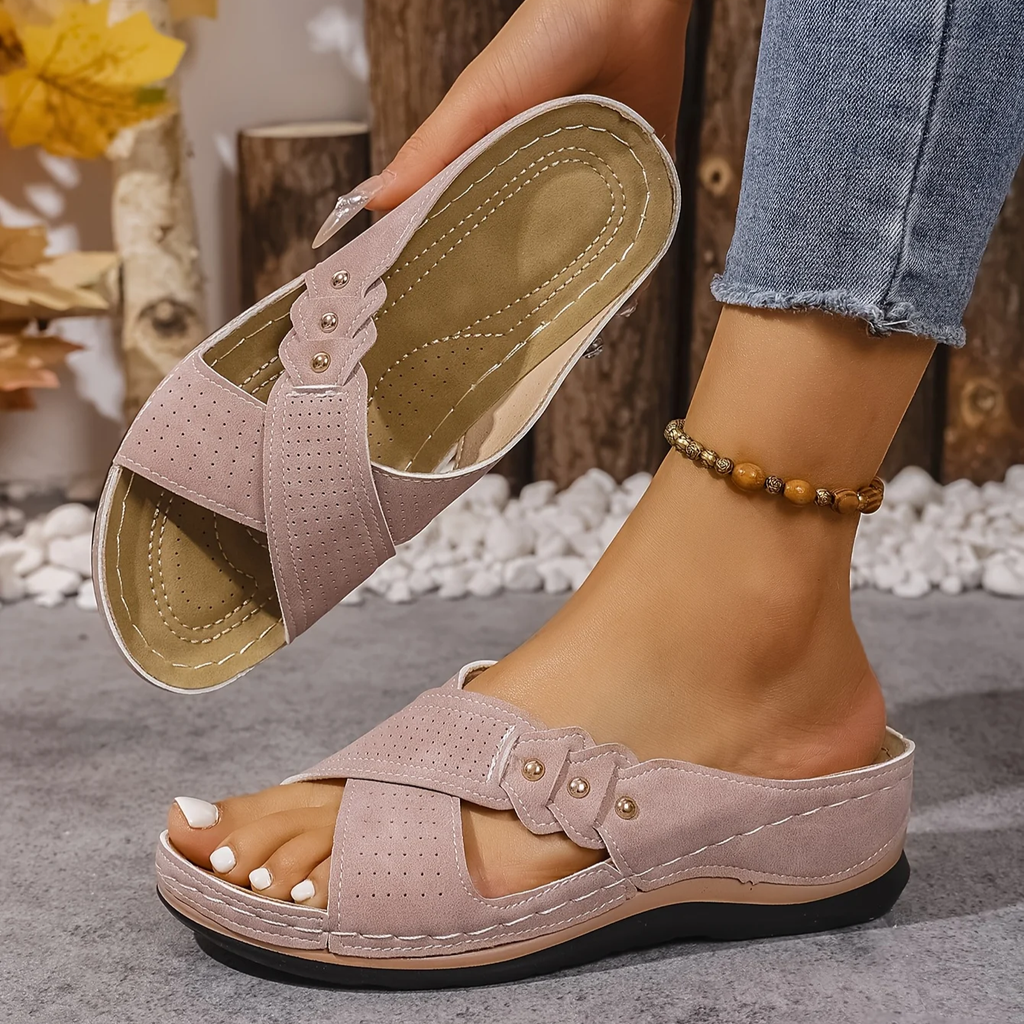 Pascalle | Orthopädische Keil-Sandalen