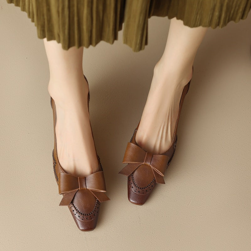 Célora Lederband-Pumps