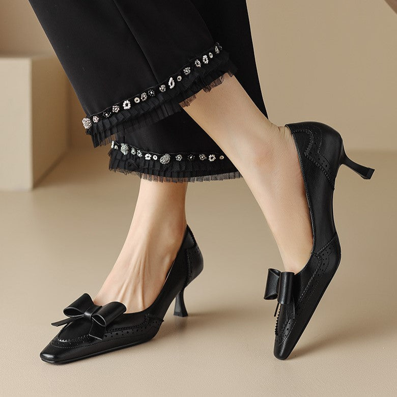 Célora Lederband-Pumps