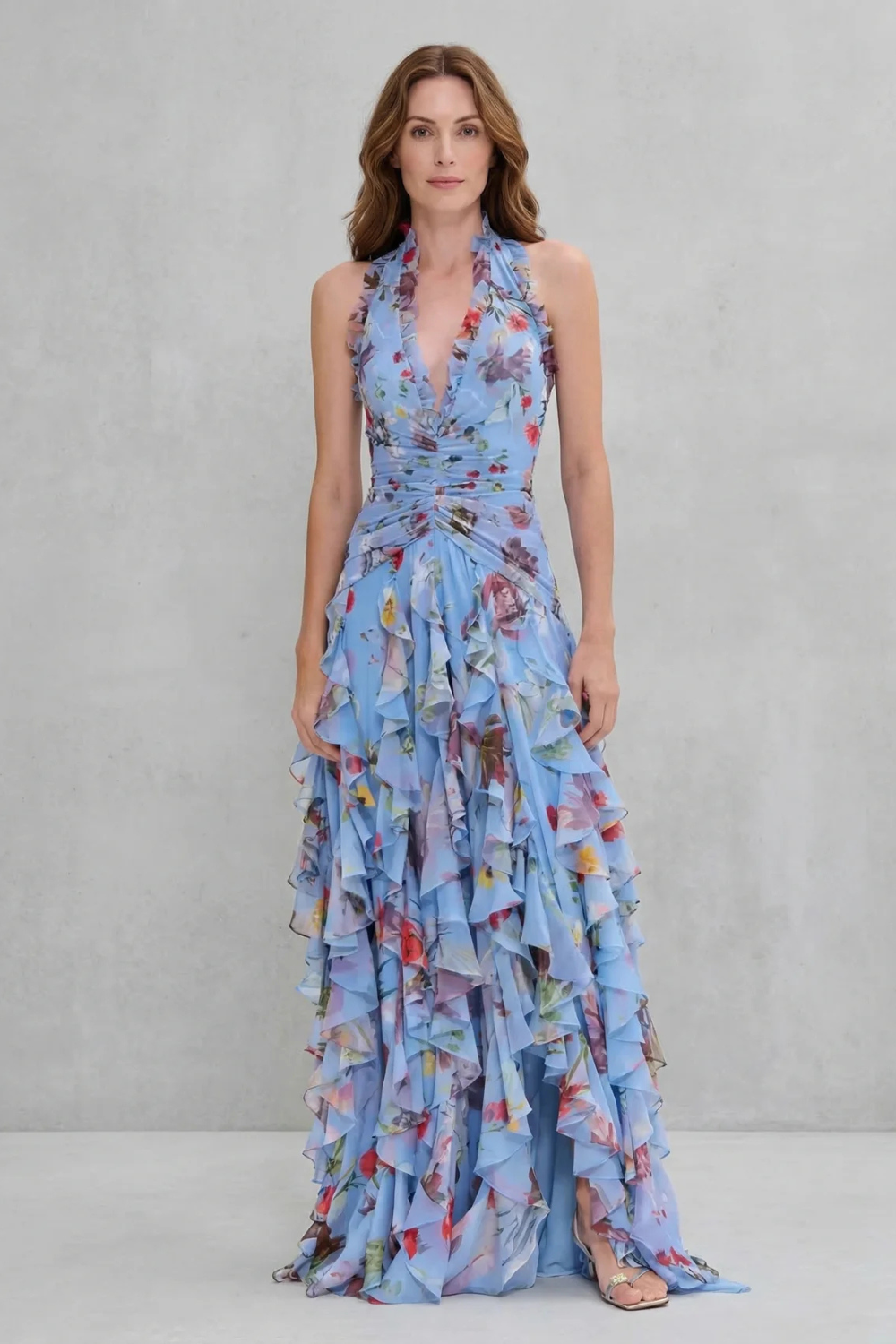 Belladina | Halter Maxi Kleid