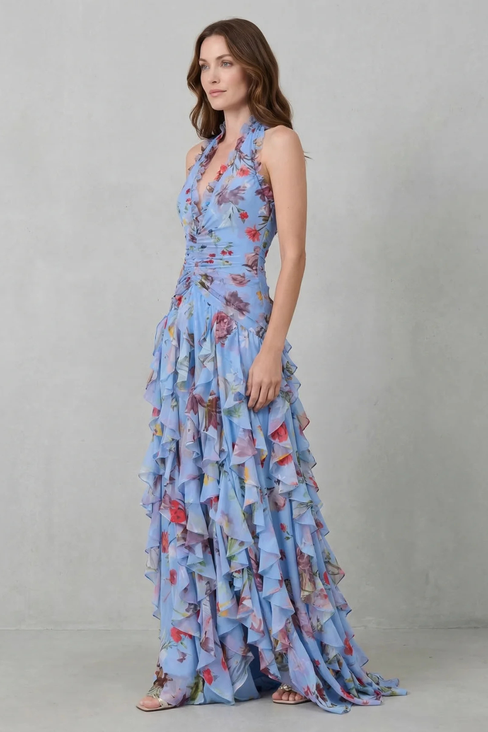 Belladina | Halter Maxi Kleid