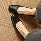 Oriel Leder Quadrat Pumps
