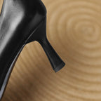 Marisol Leder Pumps mit quadratischer Zehenform
