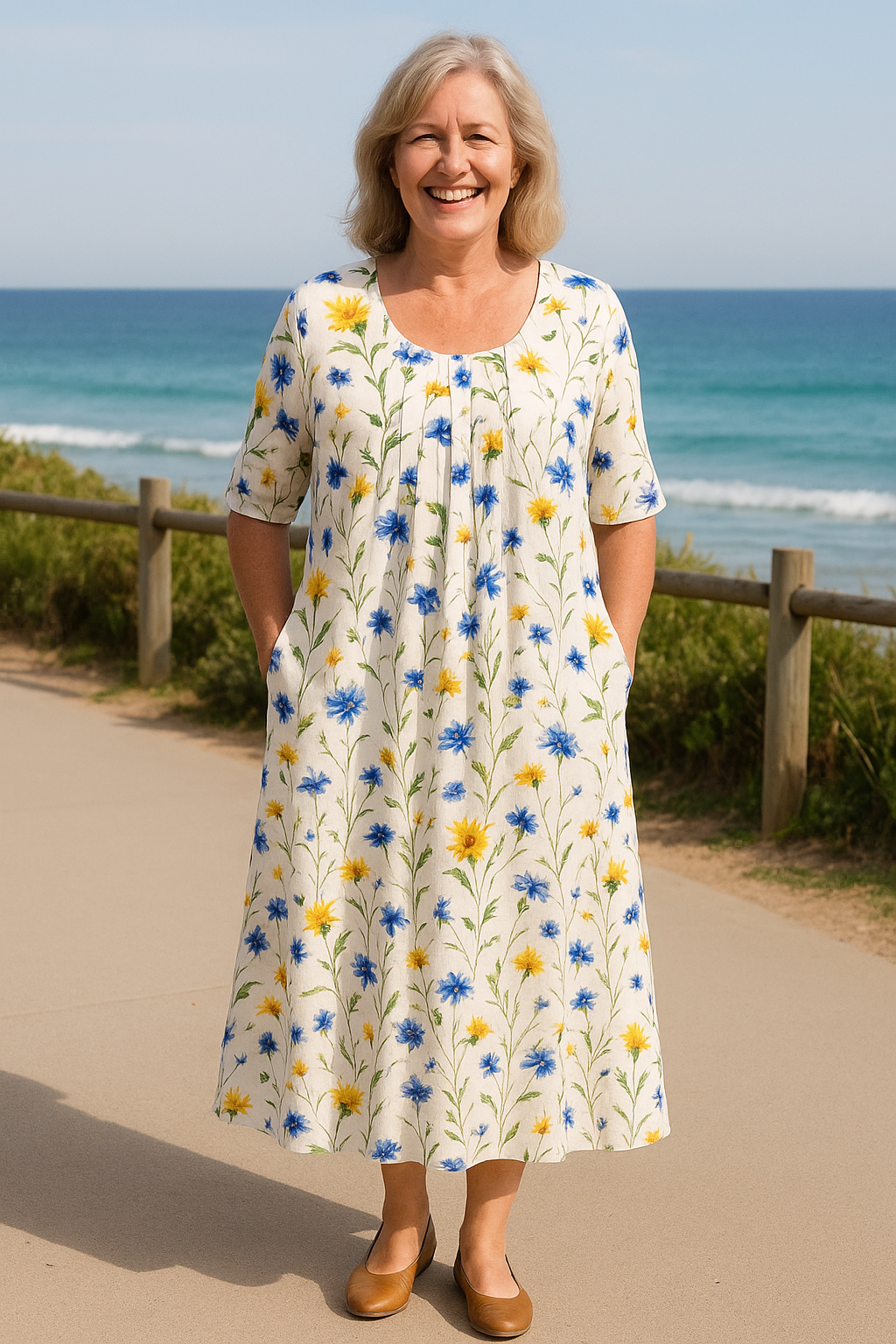 Ivryrose | Kleid - Eleganter Fluss