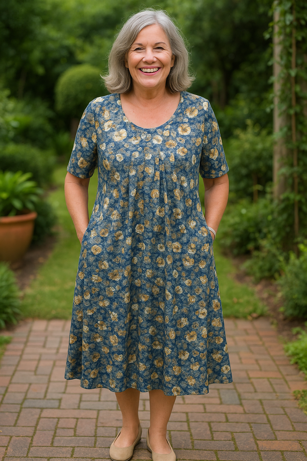 Ivryrose | Kleid - Eleganter Fluss