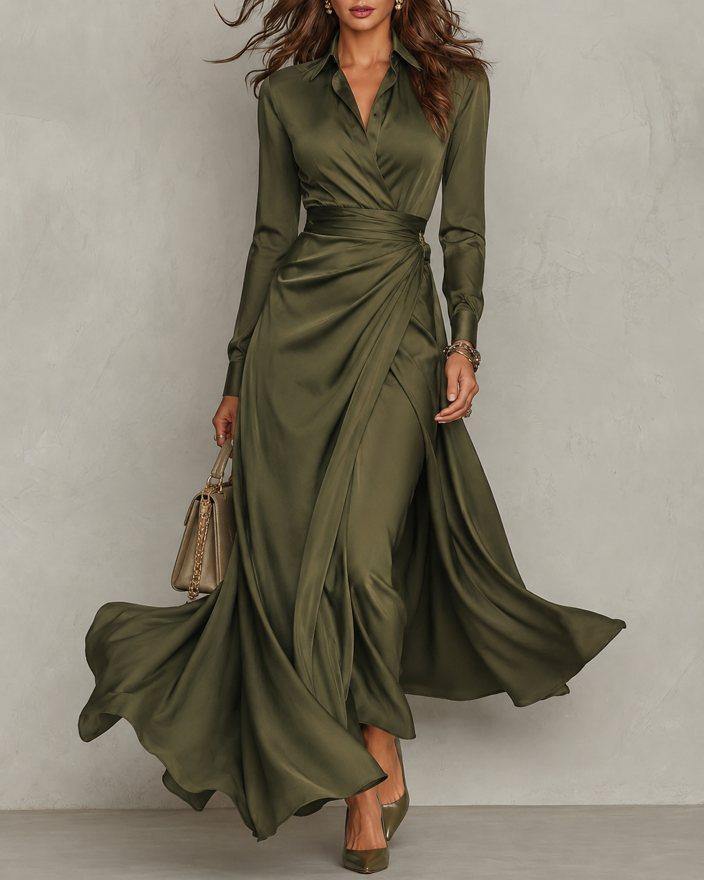 LEONTYNA | Maxikleid