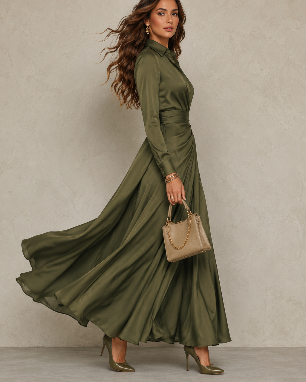 LEONTYNA | Maxikleid
