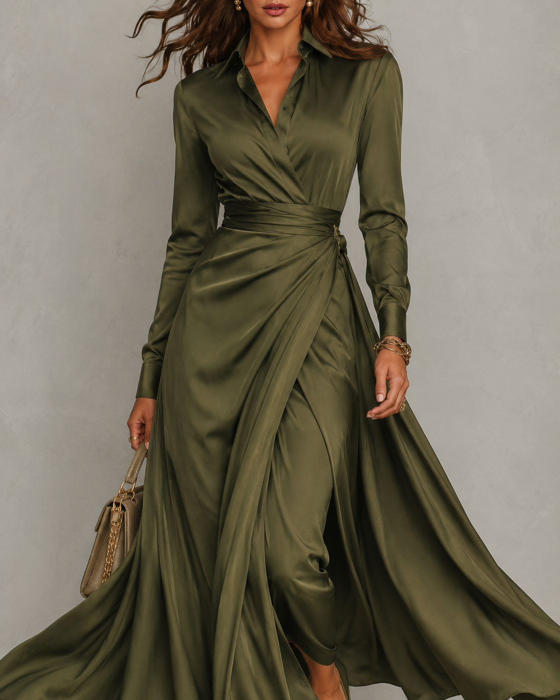 LEONTYNA | Maxikleid