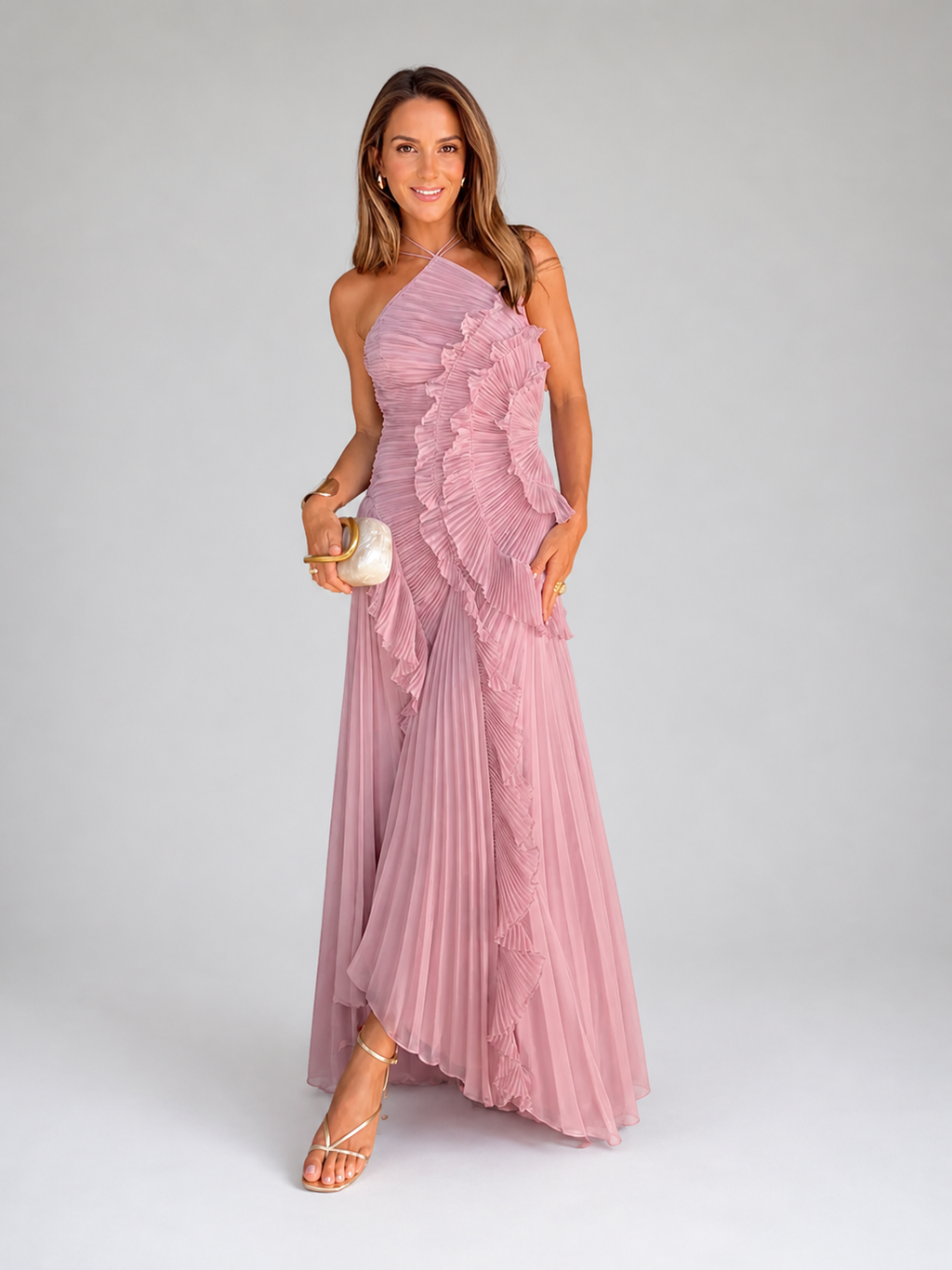 Harper | Halter Maxikleid