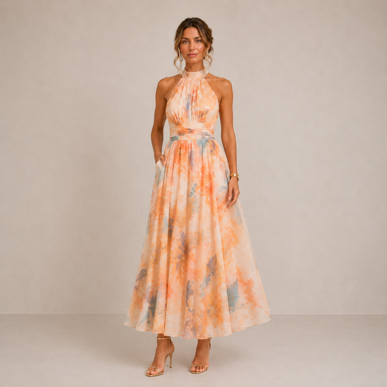 LILIANA | Midi-Kleid