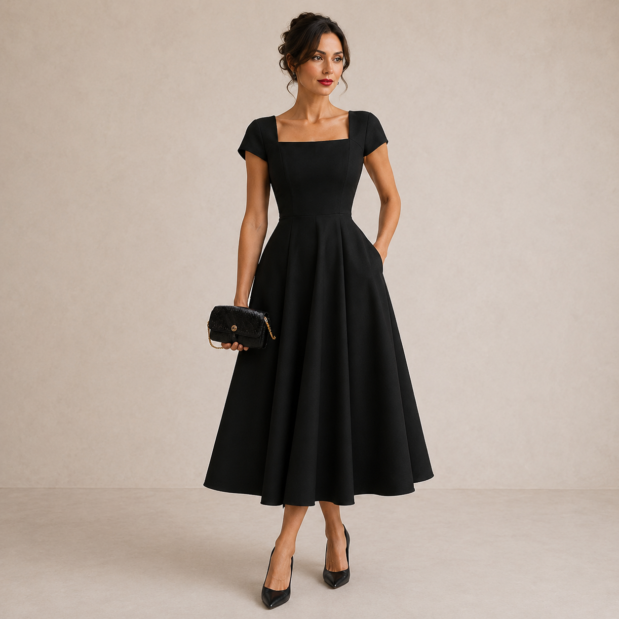 ROSALIA | Midi-Kleid