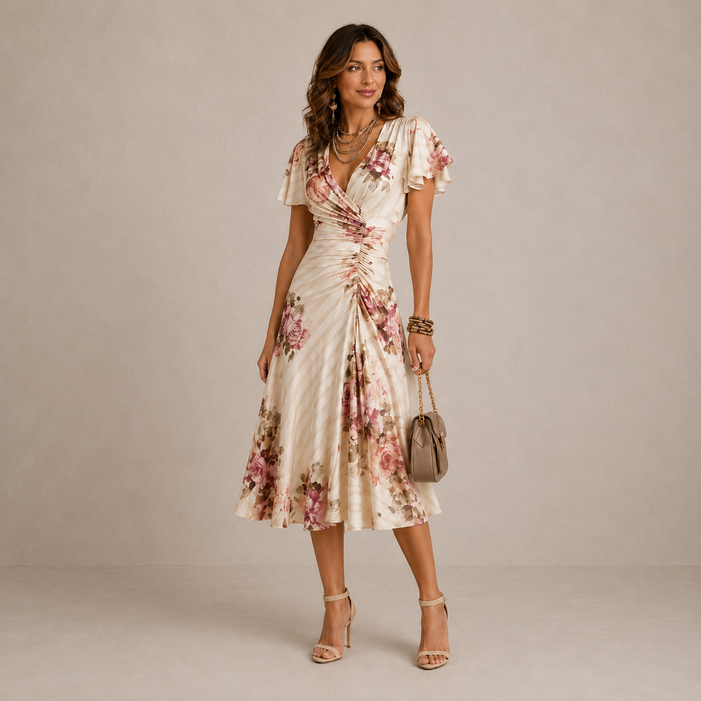 MARGARET | Midi-Kleid