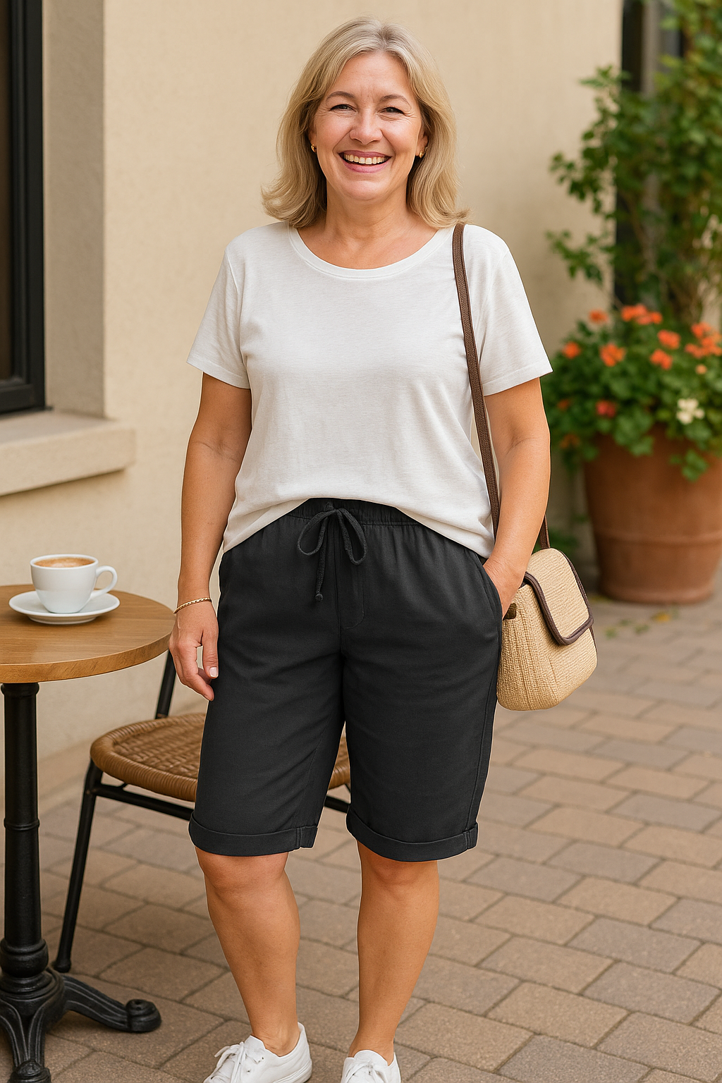 Selma | Baumwoll-Comfort-Shorts