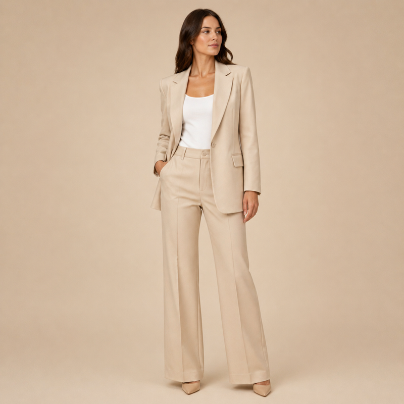 Vanessa™ | Elegantes Anzugset mit ausgestellten Hosen
