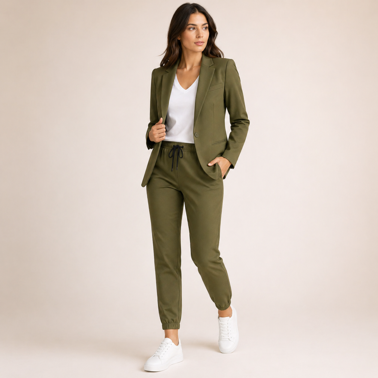 Eva™ | Lässiges Anzug-Set mit sportlichem Akzent