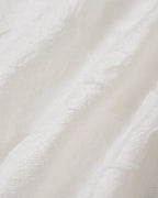 White Cross-Back Square Neck Midi Dress