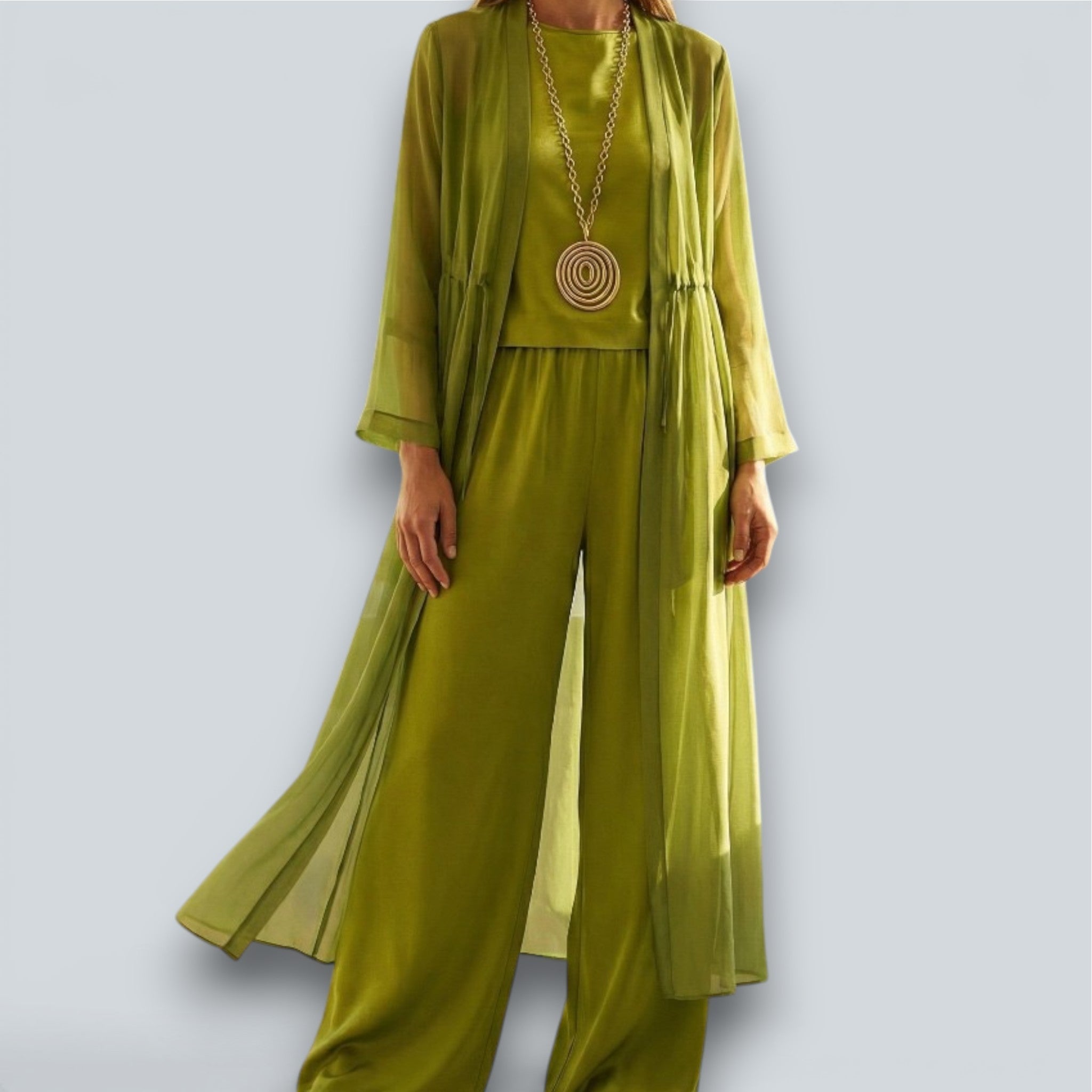 Enid – Elegantes Drei-Teile-Komfort-Set