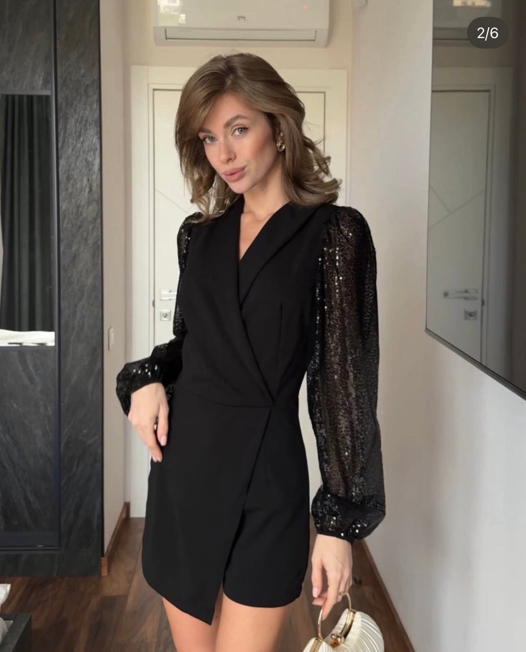 Araminta – Eleganter schwarzer Jumpsuit