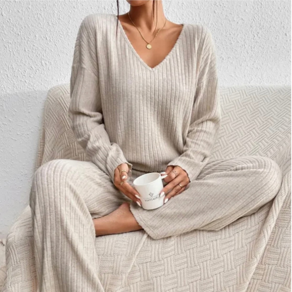 Yasmin™ - Strickwaren Zweiteiliges Set
