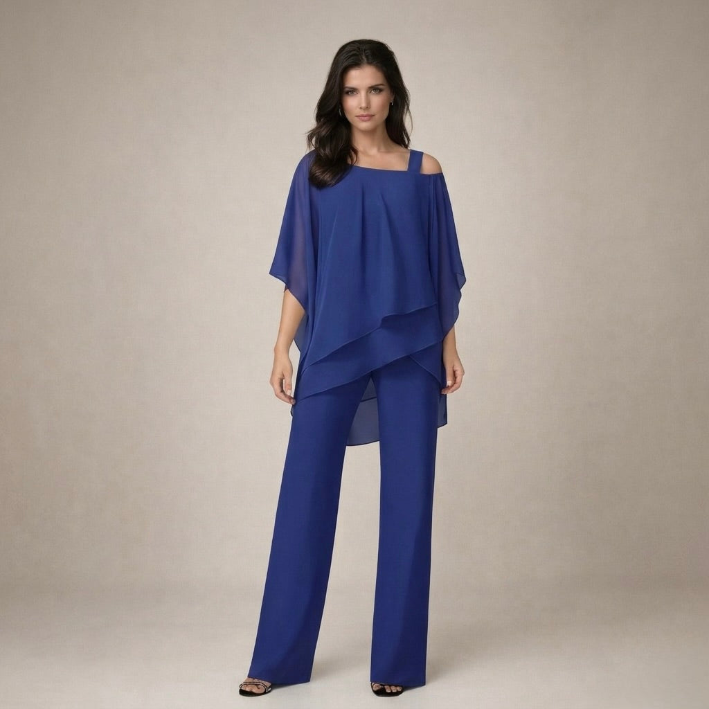 Clara | Elegantes Set mit Lagenbluse