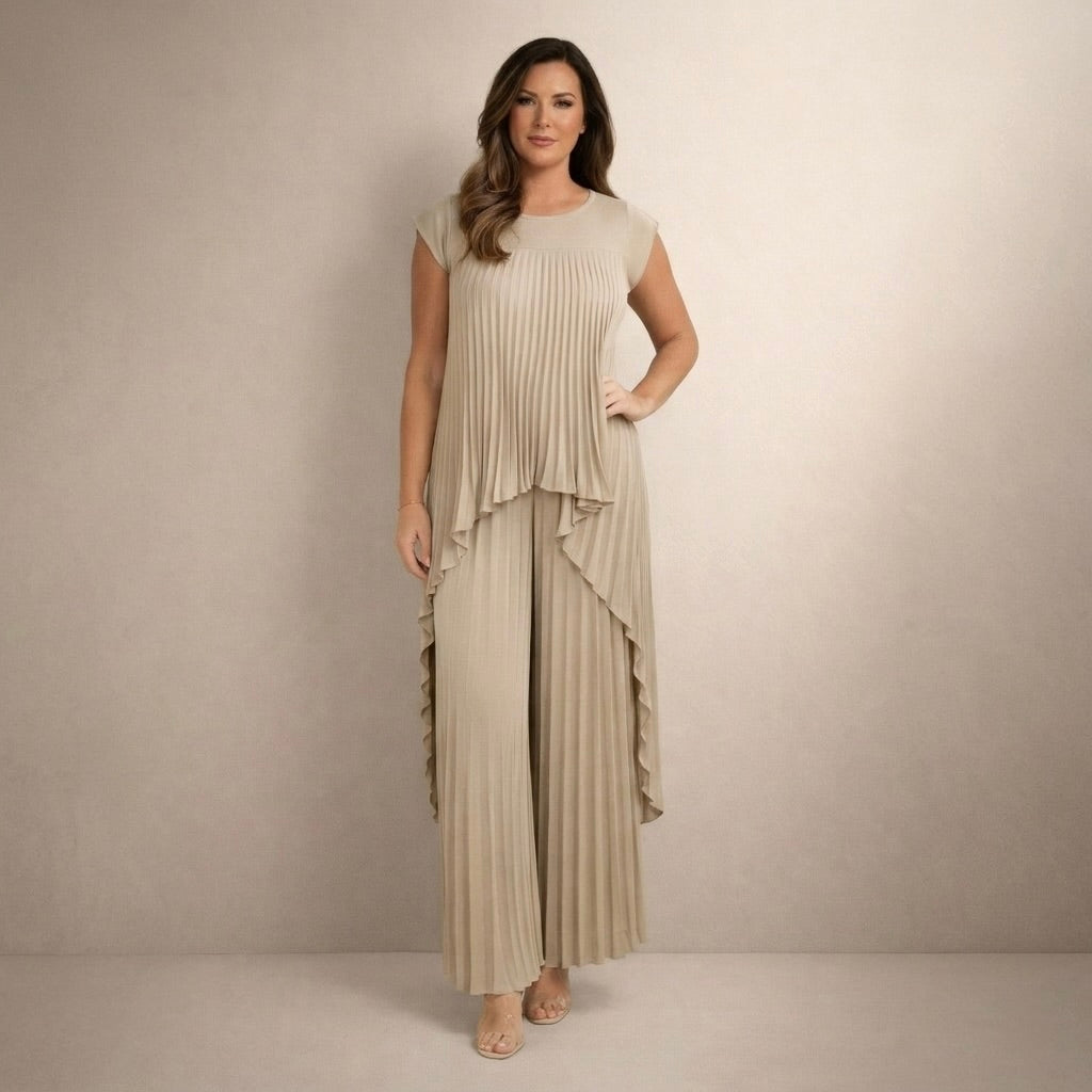 Halina | Elegantes Set mit Falten