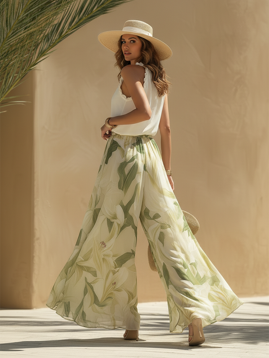 Lysandra | Elegantes Lilien-Druck Fluid-Set