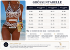 Marlene™ | Zweiteiliger Bikini mit elegantem Diamantmuster