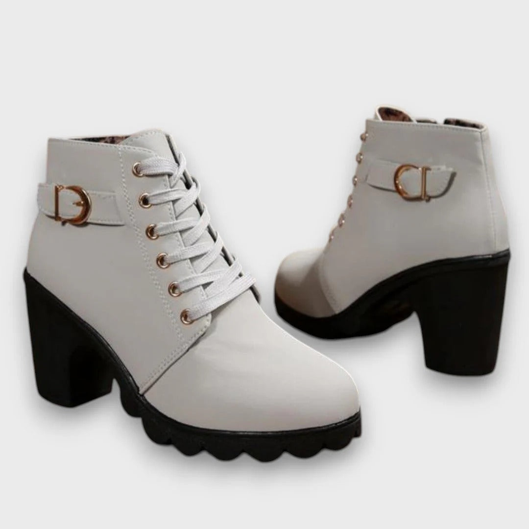 Lorena™| Ankle Boots in Lederoptik | Premium Edition