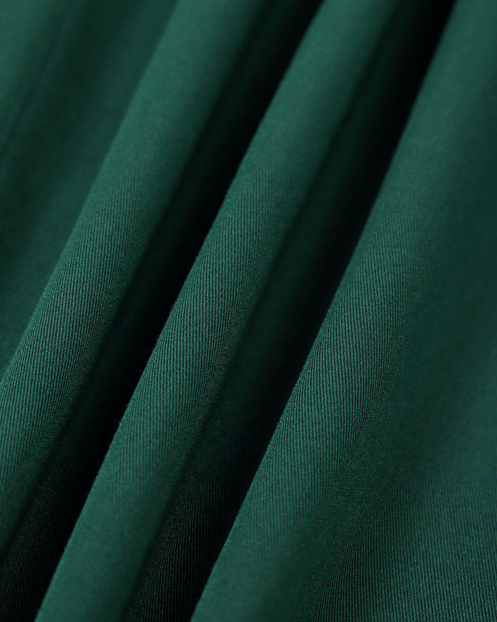 Green Boat Neck Midi Dress with Cutout Back