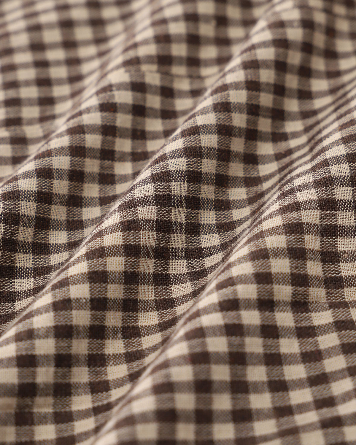 Single-Breasted Brown Plaid Vest