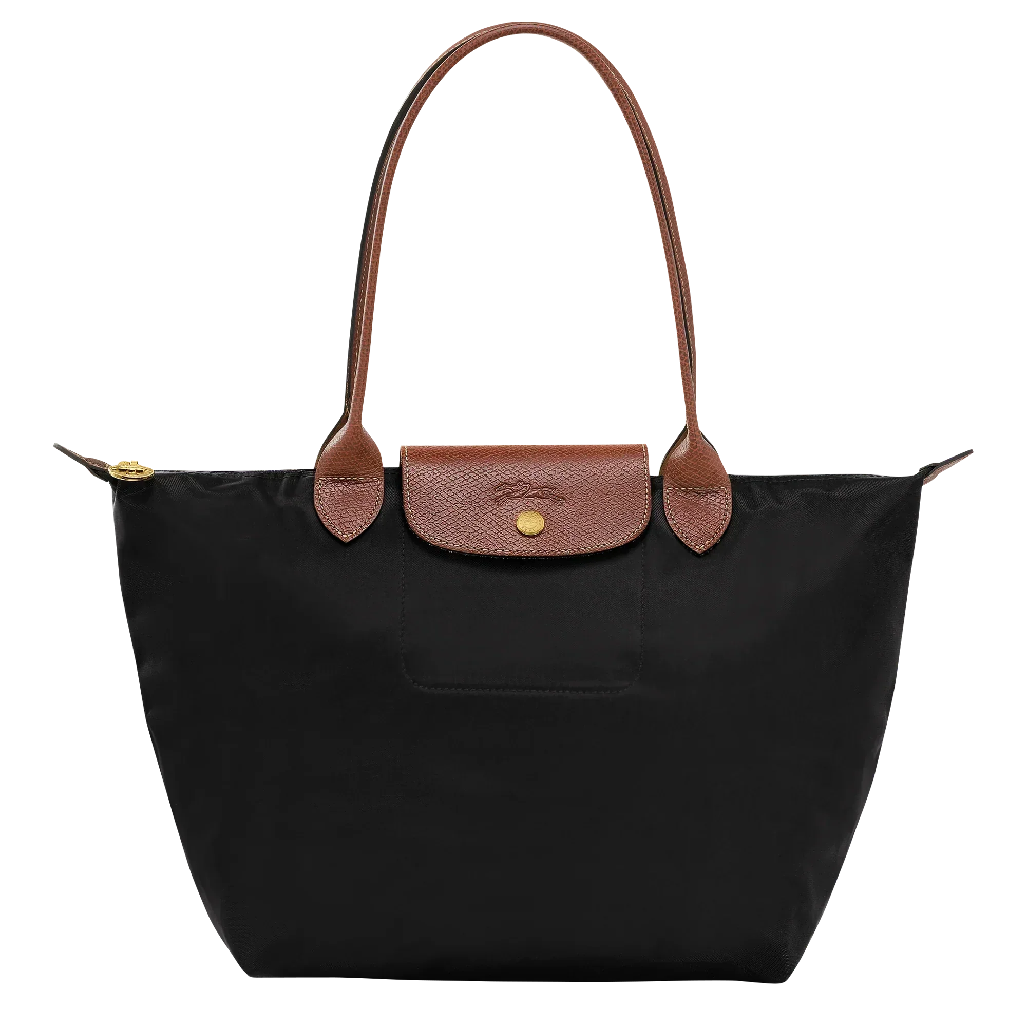 Faltbarer Shopper – Schwarz