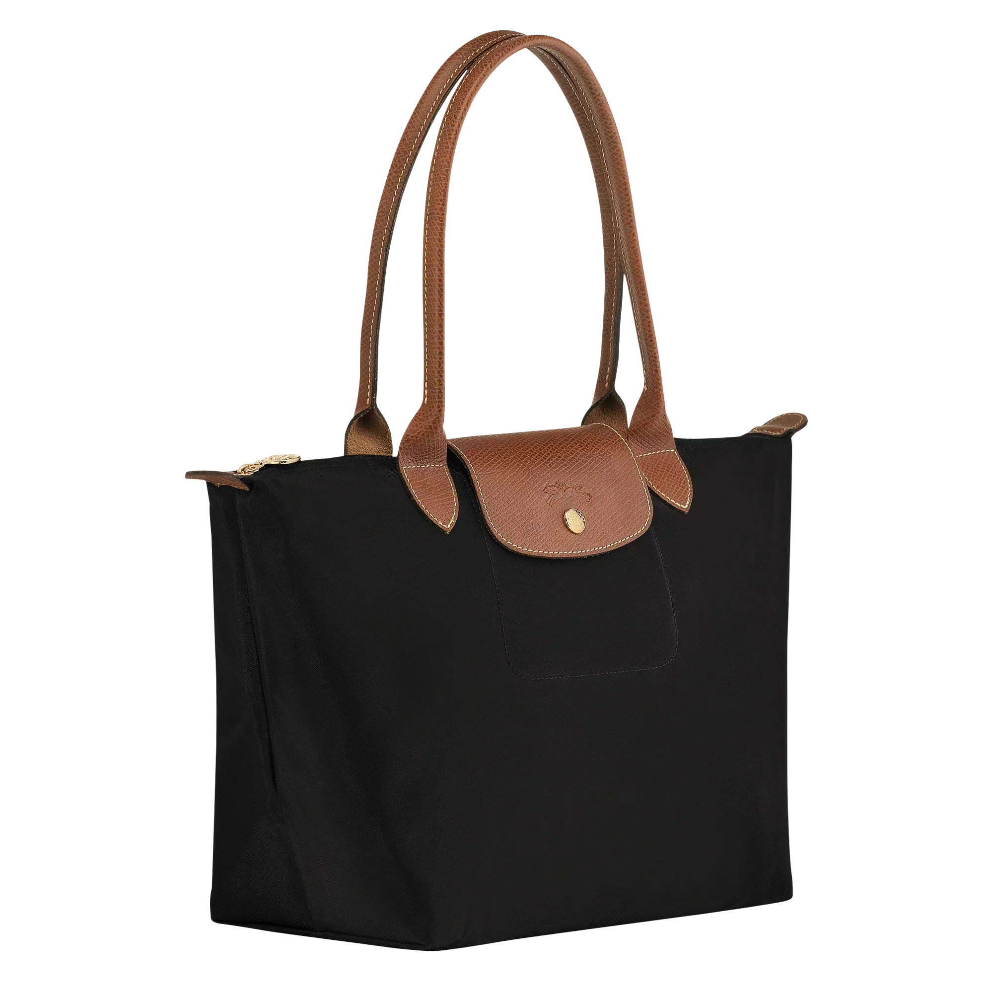 Faltbarer Shopper – Schwarz