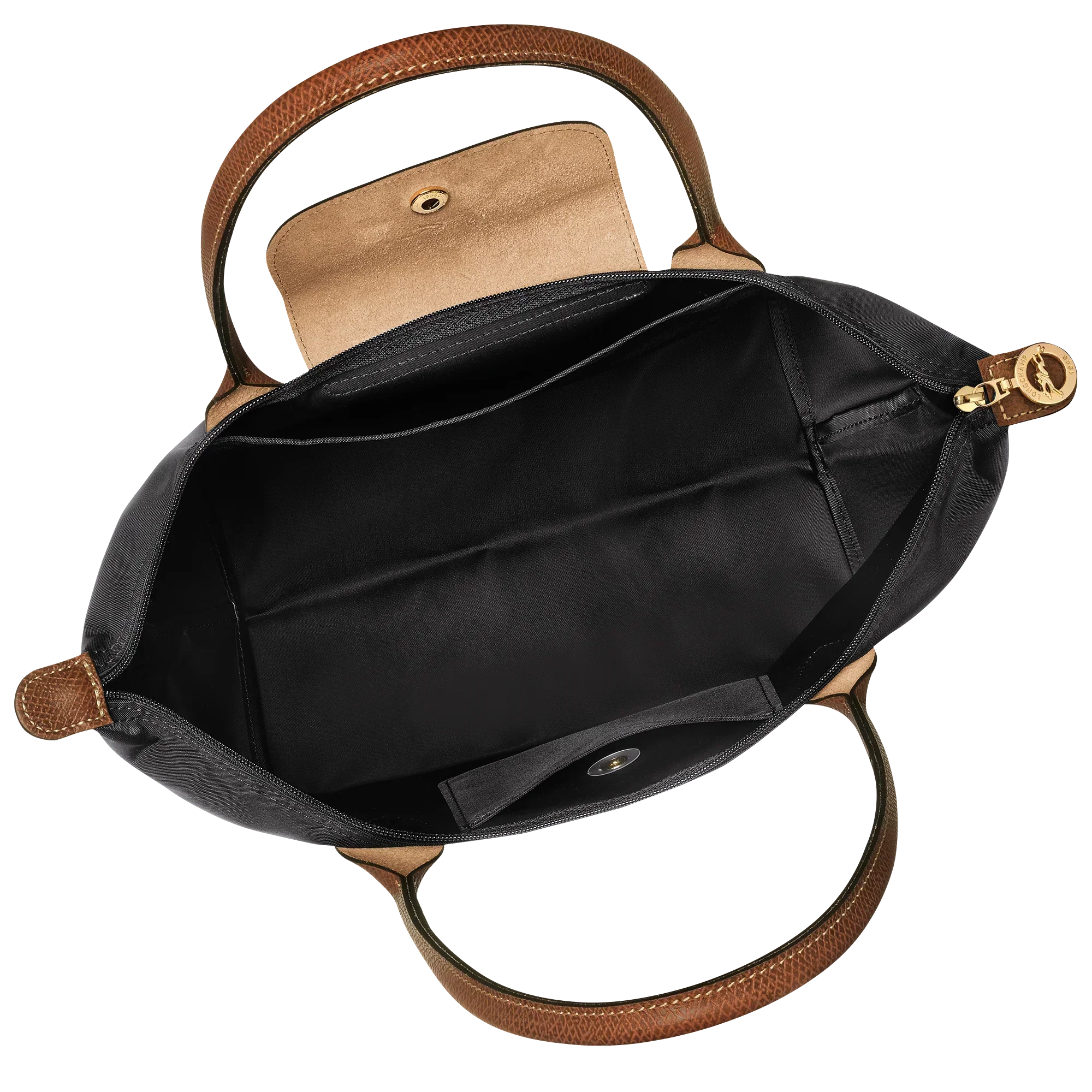 Faltbarer Shopper – Schwarz