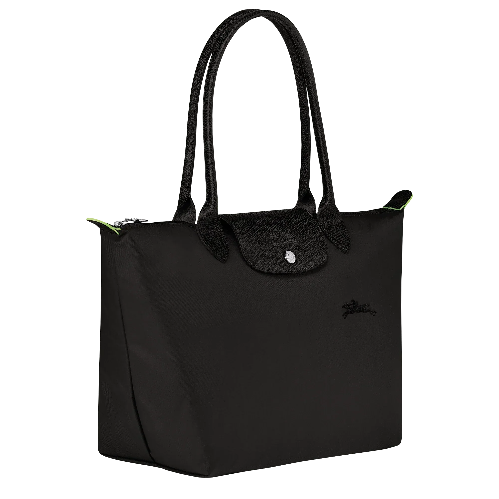 Faltbarer Shopper – Schwarz