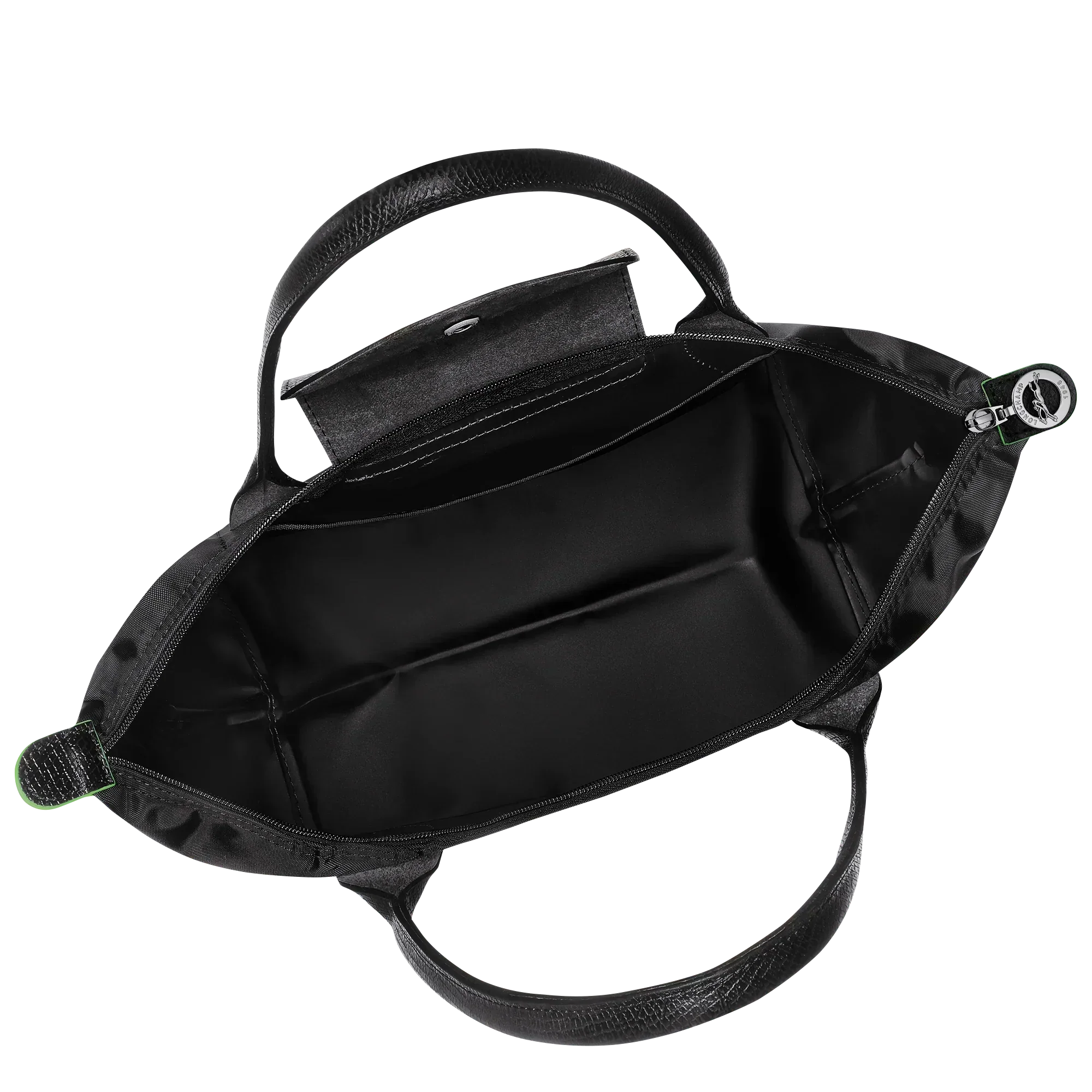 Faltbarer Shopper – Schwarz