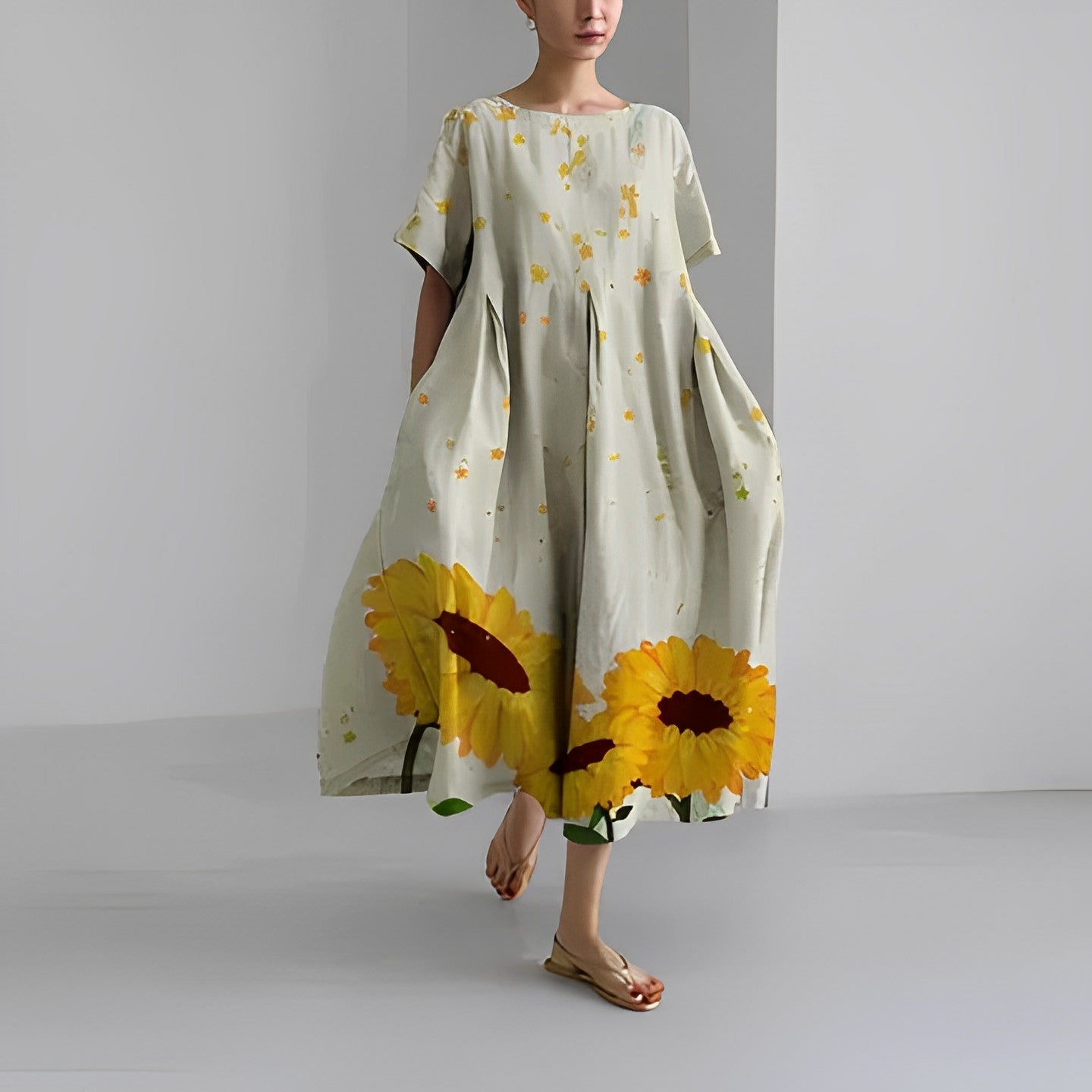 Daisey | Lockeres Maxikleid
