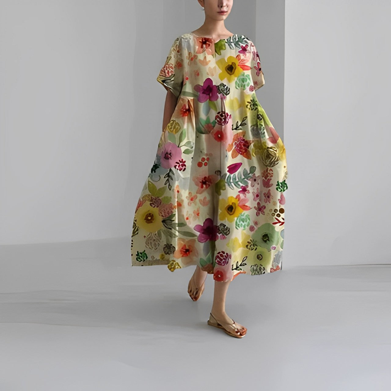 Daisey | Lockeres Maxikleid