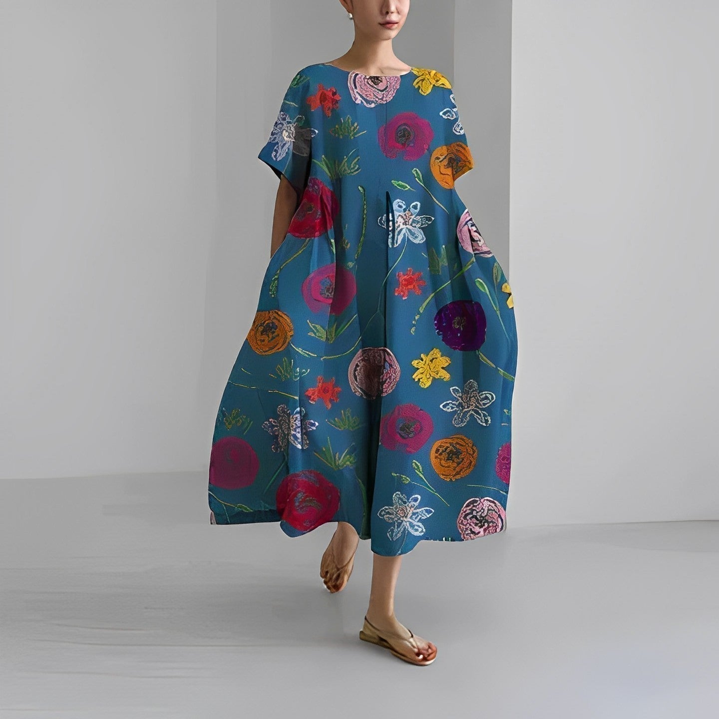 Daisey | Lockeres Maxikleid