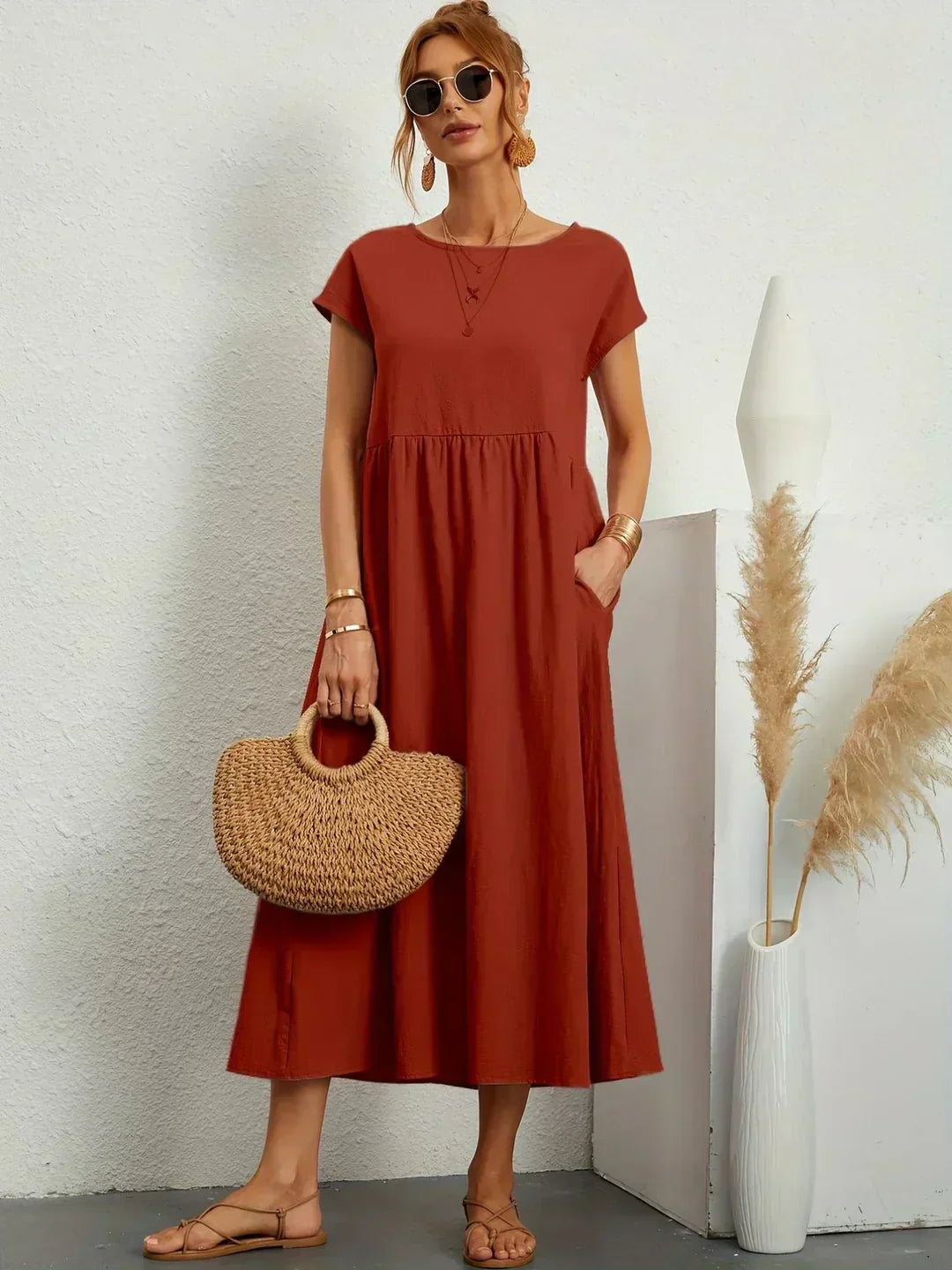 ISABEL | Midi-Kleid