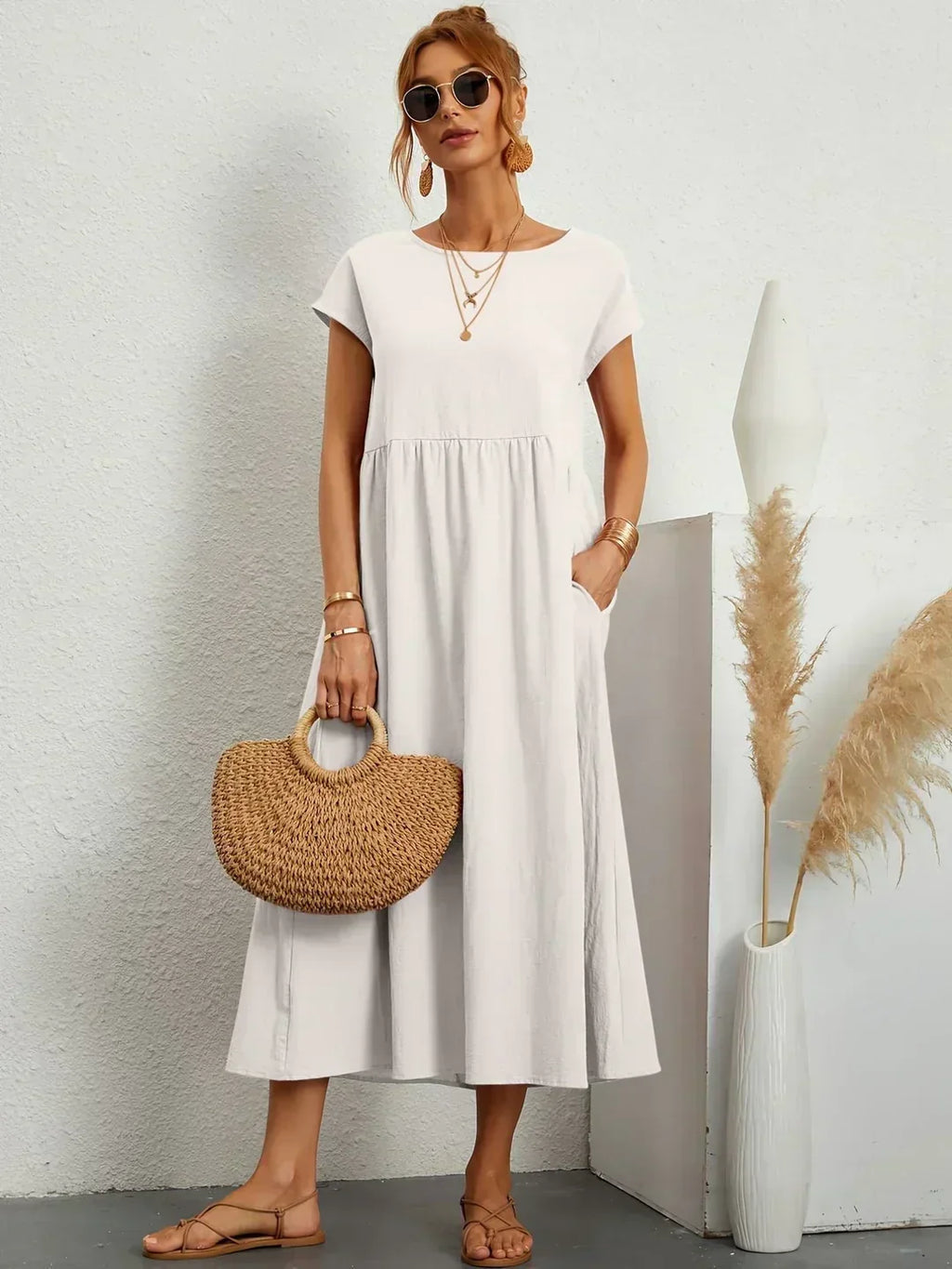 ISABEL | Midi-Kleid